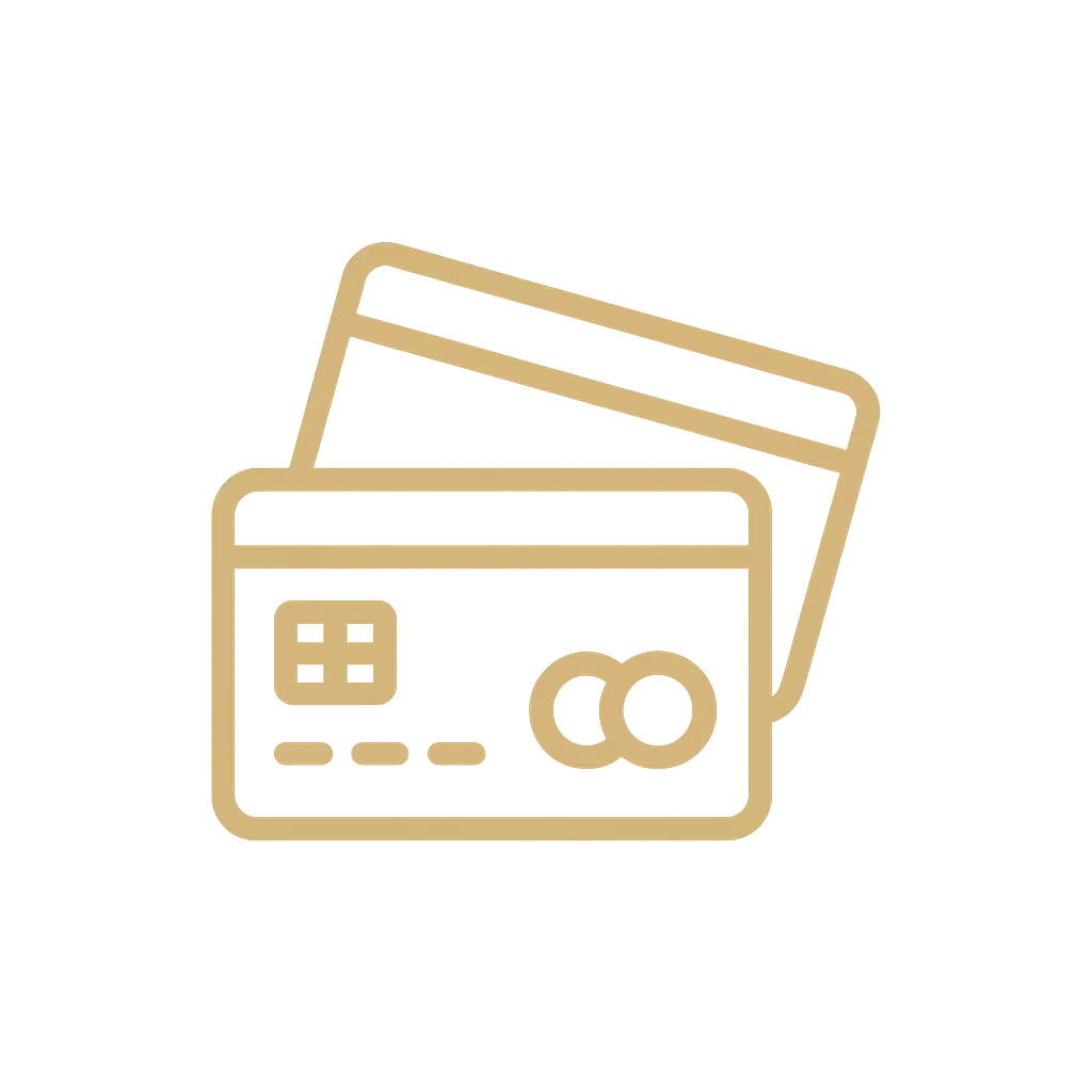 Visa / Mastercard payment icon